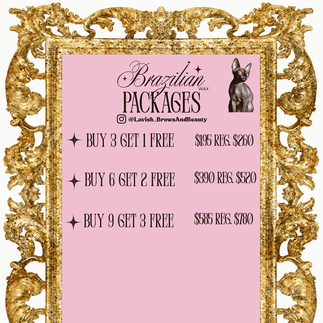 Buy 3 Get 1 Free at Lavish Brows +Beauty in Porterville, CA